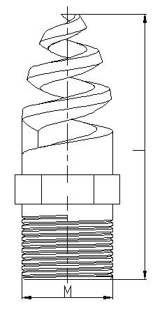 1寸半大通徑螺旋